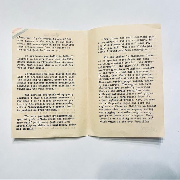 Vintage World-Wide Doll Club Reims Champagne France Christiane French Poupee - Picture 11 of 15